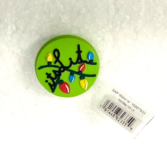 Crocs Christmas Holiday Its Lit Jibbitz Charm - Picture 1 of 1